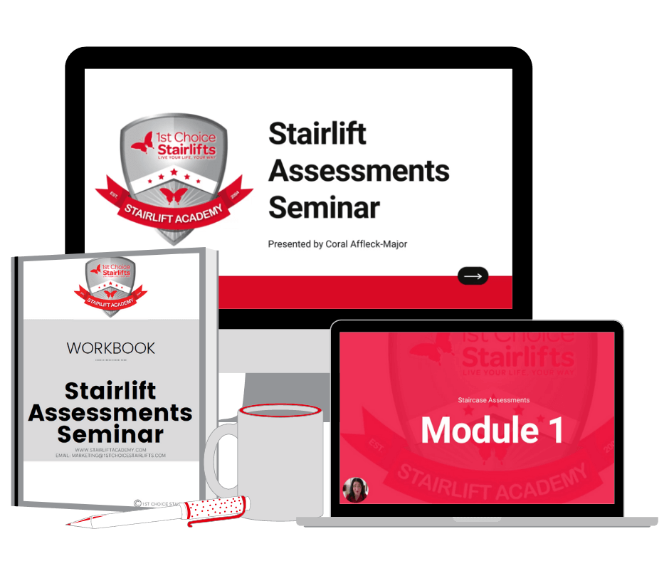 Stairlift Academy Course Mockup